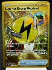 Superior Energy Retrieval 277/193 - Gold Secret - Paldea Evolved Pokemon MINT picture
