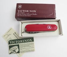 VINTAGE VICTORINOX SWISS ARMY KNIFE Victoria OFFICIER OFFICER SUISSE ROSTFREI picture