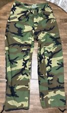 NATO Issued Military Pants Mens Small - Long Goretex Cold Weather Camo EUC - picture