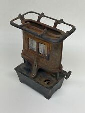 Antique Cast Iron Heater Kerosene Stove Lamp Rare Portable Min Camp picture
