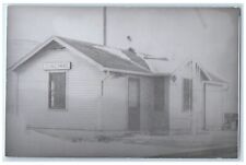 c1960's IC Station Duncombe Iowa Vintage Train Depot Station RPPC Photo Postcard picture