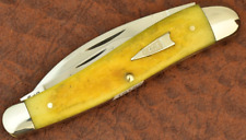 RARE CASE CLASSIC XX USA YELLOW BONE WHARNCLIFFE WHITTLER KNIFE 1/237 1994 16152 picture
