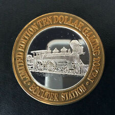 1995 Boulder Station Train Facing Right Silver Strike Las Vegas Nevada A5769 picture