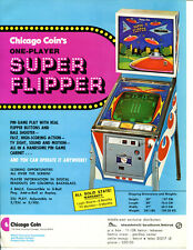 Super Flipper Chicago Coin Flyer / Ad / Brochure picture