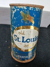 Old ST Louis  flat top beer can ,   EMPTY picture