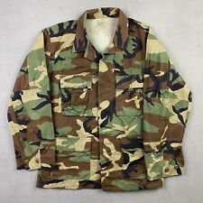 US Army Coat Medium Woodland Camo Field Combat Hot Weather Military Johnny Depp picture
