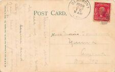 1908 George Washington Cover 2 Cent Shield Red US postage Stamp Vtg Postcard Y1 picture