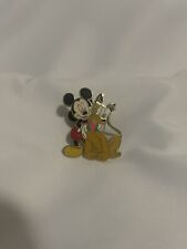 Walt Disney Mickey Mouse Arm around Pluto Pin picture