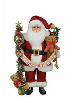 Karen Didion Originals The Lighted Musical Christmas Santa New picture