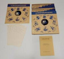 Vintage Linguaphone Language Course LP Records set of 15 Records - Swedish picture