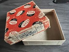 VINTAGE 1940-85 CASE XX USA PUMPKIN POCKET KNIFE BOX - 4.75”x4”x1” picture