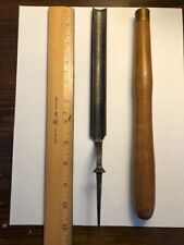 Vintage D.R. Barton Offset Lathe Tool or Chisel Woodworking picture