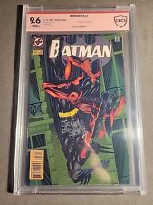 Batman #523 (Oct 1995, DC) CBCS Graded 9.6 Signed by Artist John Beatty *Rare picture
