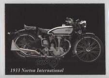 1992-93 InLine Classic Motorcycles 1933 Norton International #34 0q3 picture