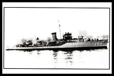 Postcard USS Helm DD-388 picture
