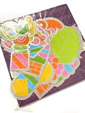 9 RICKIE TICKIE STICKIES 1960s STICKERS Trippy Psychedelic Christmas Hippie picture