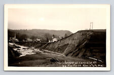 RPPC Great Flood of 1927 Damage at Cavendish Vermont VT Real Photo Postcard picture