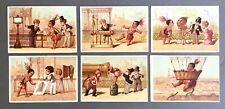 [World’s Columbia Exposition]  Group of Six Chromolithograph Trade Cards  c.1893 picture