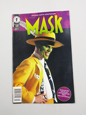 The Mask #1 Dark Horse 1994 Official Movie Adaption Jim Carrey Newsstand FN/VF picture