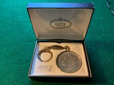 Swank Key Chain with 1878 s Morgan Dollar - T31 picture