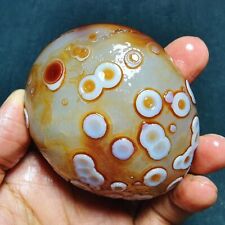 The most beautiful 190g Natural Gobi eye agate  Madagascar 40X83 picture