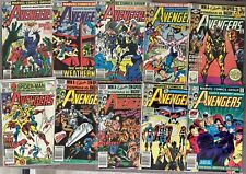 Lot of 10 Avengers Comics, Issues 209-218 picture