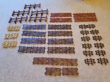 ASSORTED TYPES OF PLASTIC FARM FENCING IDEAL FOR BRITAINS FARM 49 PIECES picture