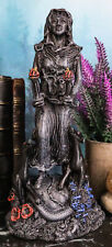 Oberon Zell Spiral Triple Goddess The Crone Hecate With She Dog Hounds Statue picture