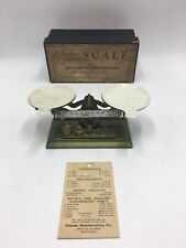 Vintage PELOUZE Manufacturing Co. Avoir Laboratory Scale w/ Box & Insert picture