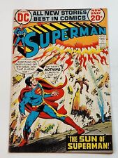 Superman 255 DC Comics Nick Cardy Cover Curt Swan Art Bronze Age 1972 picture