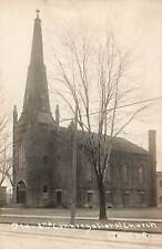 RPPC 2nd Congregational Church Oberlin Ohio Real Photo Postcard picture