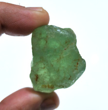 Natural Green Fluorite Rough 265 Crt 39x31x22 MM Loose Gemstone For Jewelry picture