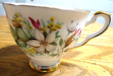 VTG ROYAL STAFFORD BONE CHINA TEA CUP  ENGLAND  TROUSSEAU VERY GOOD picture