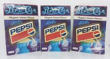 Vtg NOS Lot Of 3 Special Collectors Edition Refrigerator Magnet Pepsi-Cola *READ picture