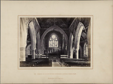 Francis Bedford, England, Torquay, All Saint's Church, Vintage Alb Interior picture