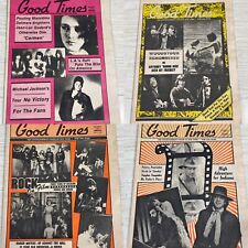 VTG Lot of 4 GOOD TIMES Music Newspapers Magazines 1984 New York & Long Island picture