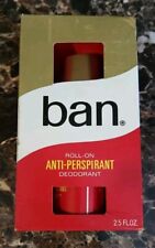 Vintage NOS 1970's / 80's Ban Roll-on Anti-Perspirant Deodorant picture