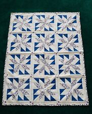 Vintage Fourth of July Handmade American Quilt  43