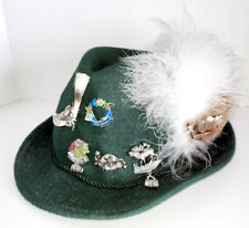 Vintage German Hat With Pins Oktoberfest Octoberfest picture