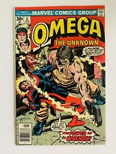 OMEGA THE UNKNOWN #6 9.0 VF/NM 1976 BRONZE AGE MARVEL COMICS picture