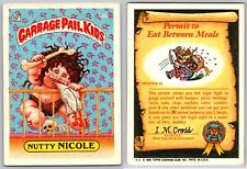 1985 Topps Garbage Pail Kids GPK Series 2 OS2 Nutty NICOLE 50b 2-Star Glossy picture