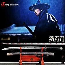 41''Chinese Brotherhood of Blades 绣春刀Combating Dao Handmade Ming Dynasty Sword picture