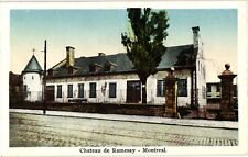 Chateau de Ramesay Montreal Quebec White Border Unposted Postcard 1920s picture