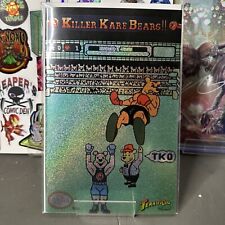 Killer Kare Bears Mike Tyson's Punch Out Homage Glitter Foil Cover Limited 1/10 picture
