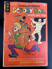 Scooby Doo #7 1971 Gold Key DETACHED COVER picture