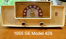 1955 General Electric Model 428 AM Radio with 