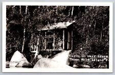 eStampsNet - west Shore Three Mile Island Lake Winnipesaukee NH Photo Postcard  picture