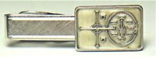 💰 DIEBOLD Safe Co. sterling silver employee service award tie clasp clip picture
