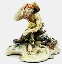 Antonio Borsato Cowboy Figure Decorative Collectible Art Foot Loose Milano Italy picture