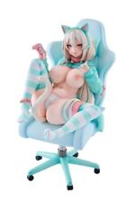 LOVELY Nekomata Big Tits Gamer Shiro 1/6 Scale PVC & ABS Painted Finished... picture